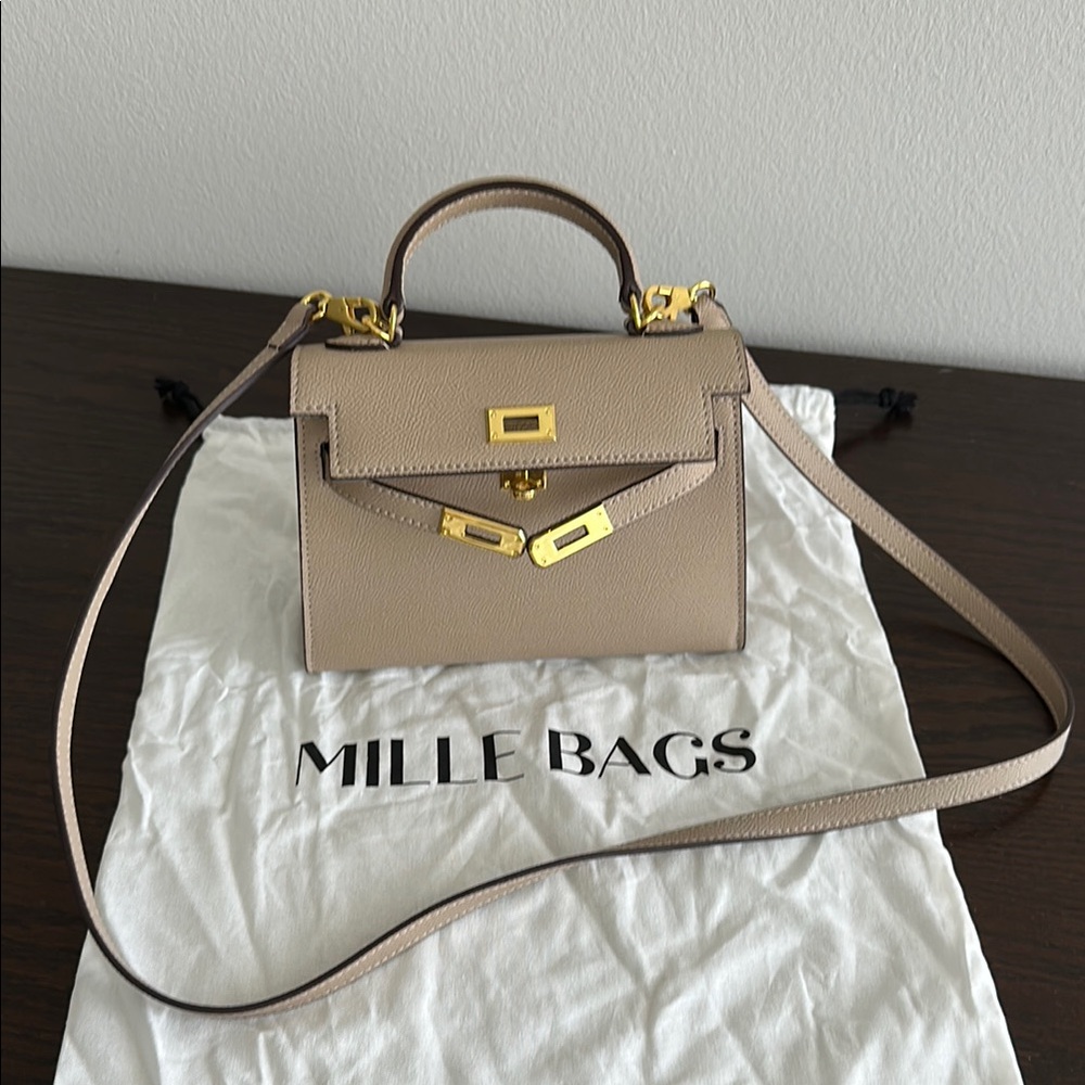 Tan Leather Handbag